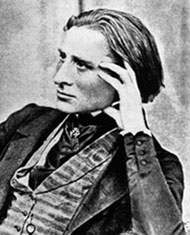 Liszt (1834) mit 21 Jahren
