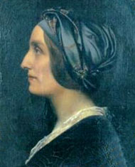 Gräfin Marie d'Agoult (Porträt von Henri Lehmann, 1839) Cosimas Mutter