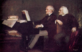 Wagner und Liszt 