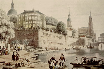 Brühl'sche Terrasse in Dresden