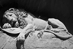 Das Löwendenkmal in Luzern