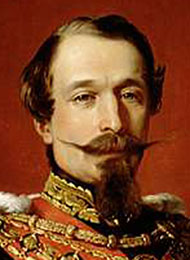 Der französische Kaiser  Napoleon III.