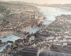 Zürich um 1850